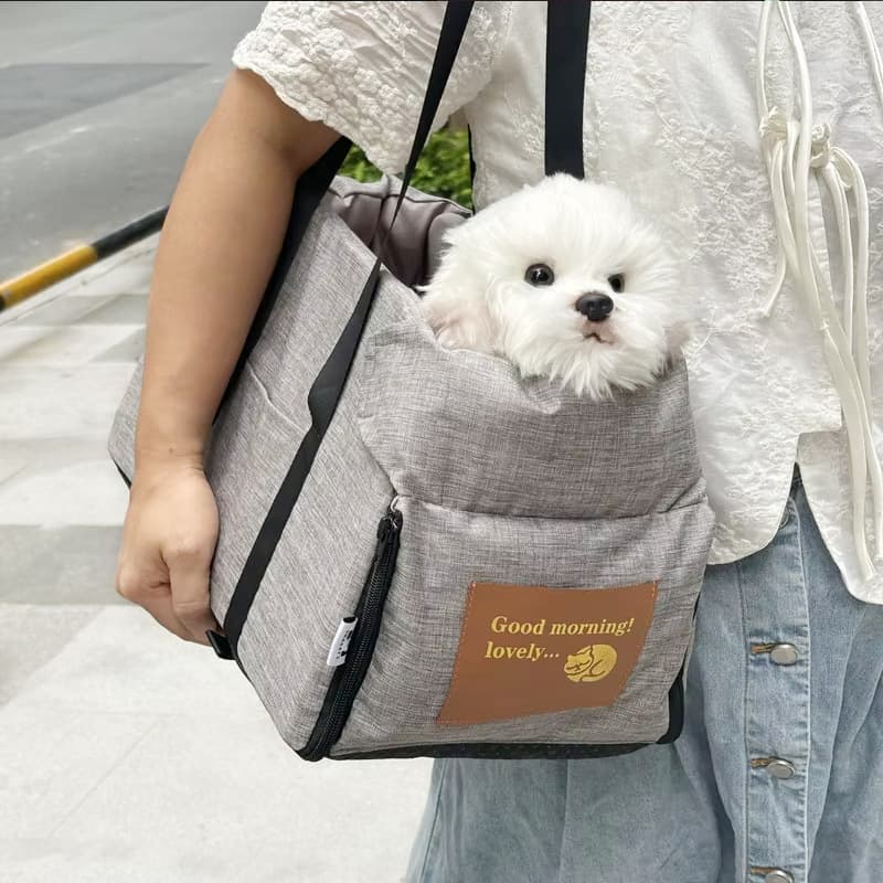 Compact Foldable Soft-Sided Pet Carrier