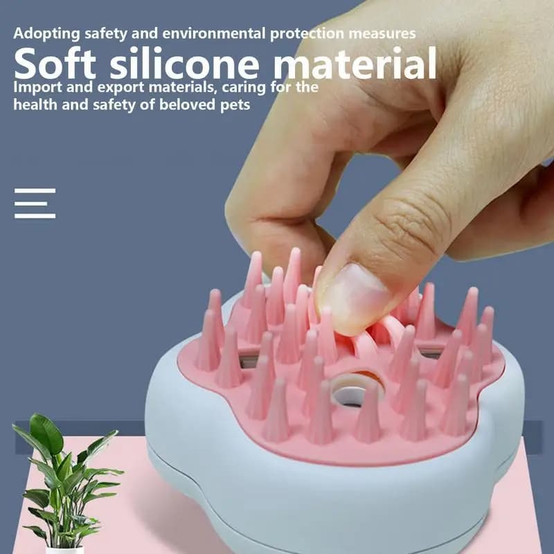 Relaxing Pet Steam Grooming Comb