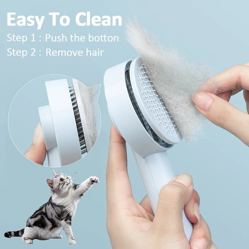 Self-Cleaning Massage Needle Comb