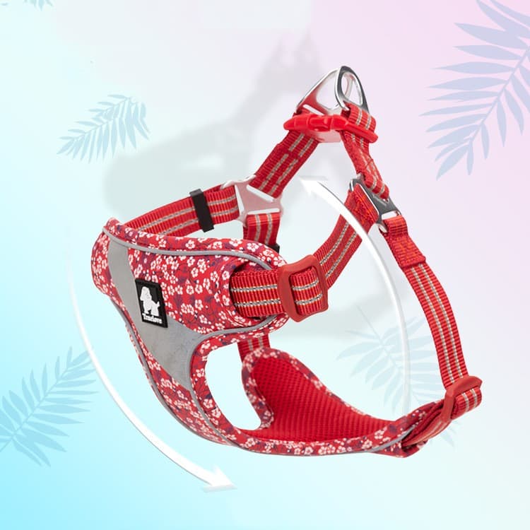 No-Pull Padded Travel Chest Harness
